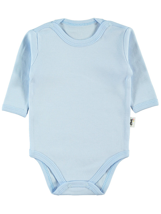 بادی ترک نوزادی آستین بلند طرح ساده برند سیویل