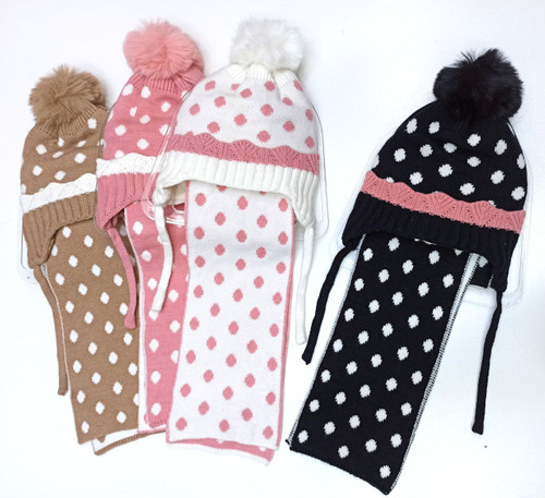 شال و کلاه وارداتی دخترانه