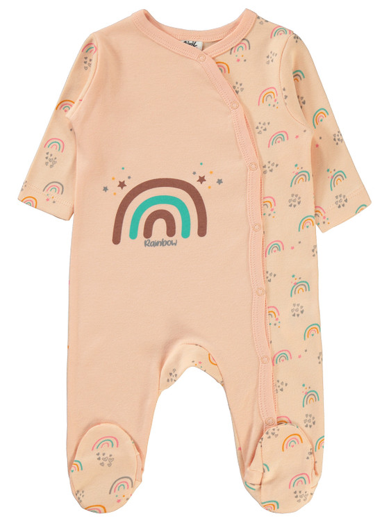 سرهم ترک دخترانه طرح رنگین کمان برند civil