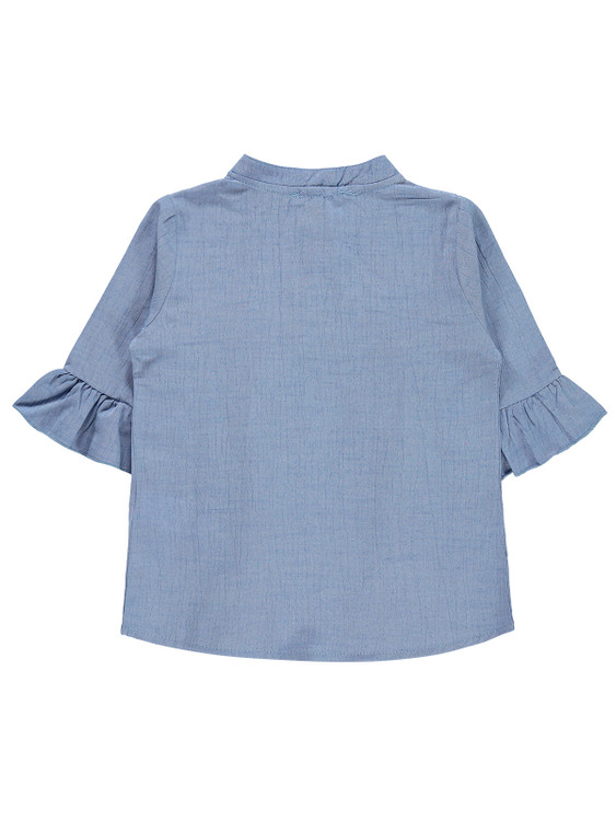 شومیز استین سه ربع ترک دخترانه برند سیویل