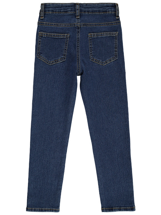 شلوار لی جیب دار با قابلیت تنظیم اندازه