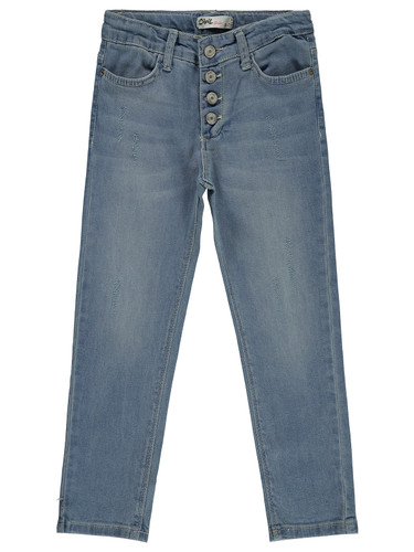 شلوار لی ترک دخترانه رنگ روشن برند civil