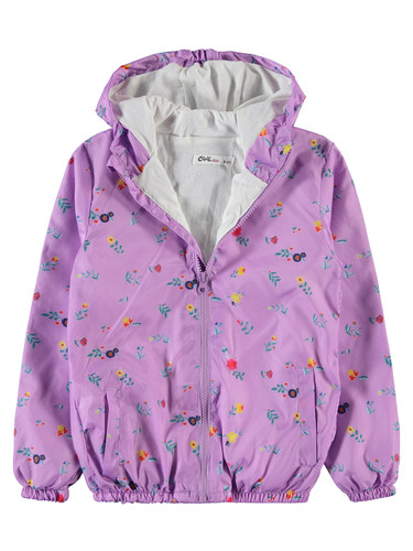 بارانی ترک دخترانه طرح گل برند civil