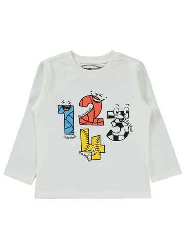 بلوز سفید ترک نخی پسرانه برند civil